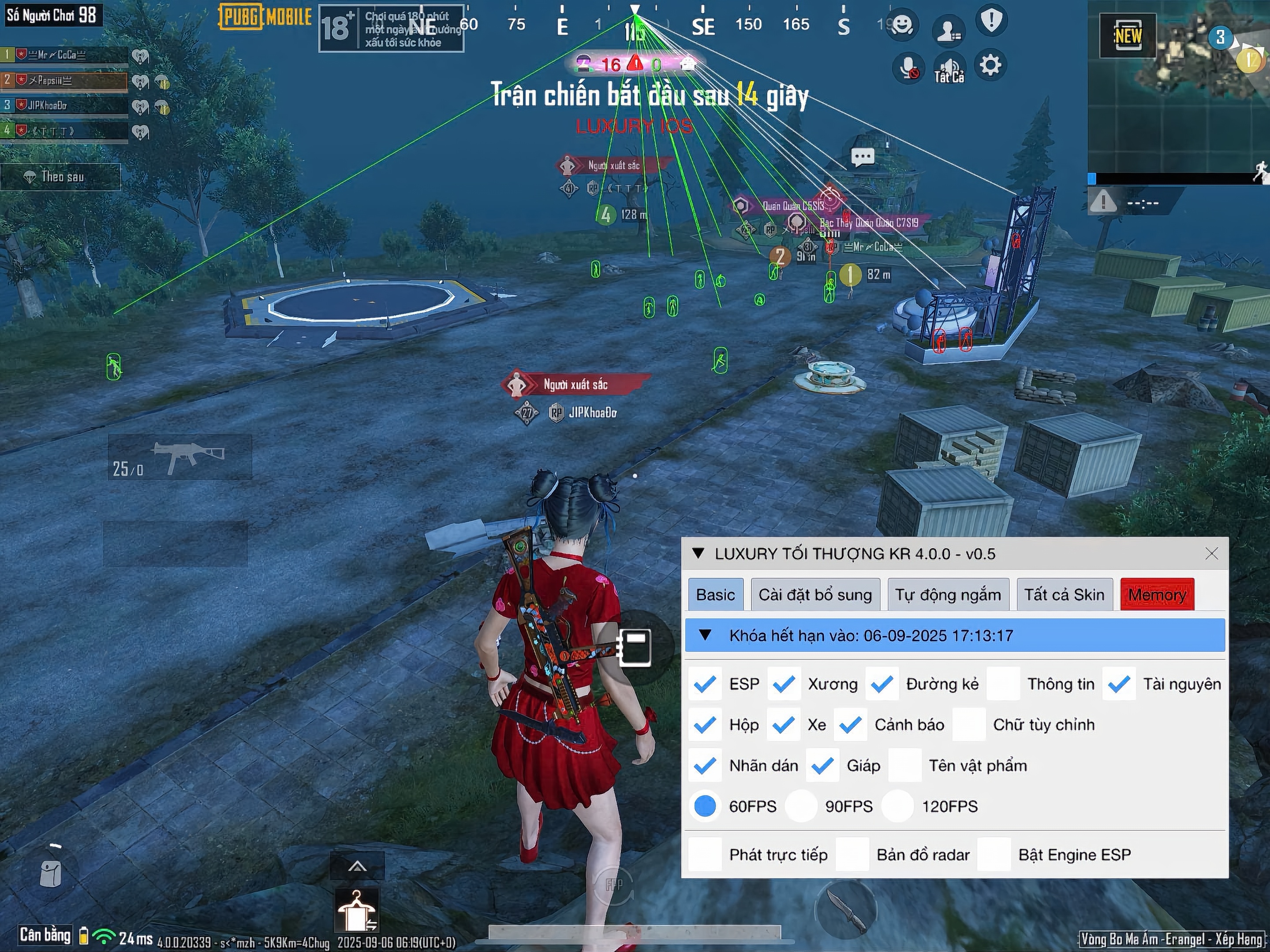 HACK PUBG MOBILE VNG IOS