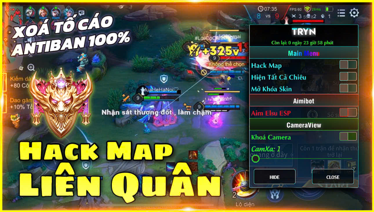 Hack Liên Quân Android